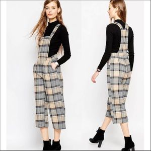 🔴ISO!! ASOS Tailored Dungaree Overall Jumpsuit in Check